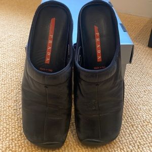 PRADA Sport calzature Donna leather mules